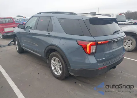 2025 Ford Explorer Active from USA, damaged, VIN 1FMUK7DH0SGC09376